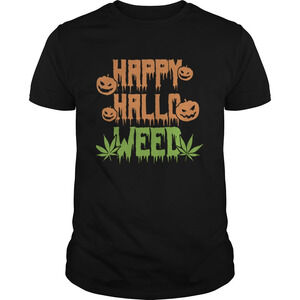 Happy Hallowen Weed Pumpkin Shirt